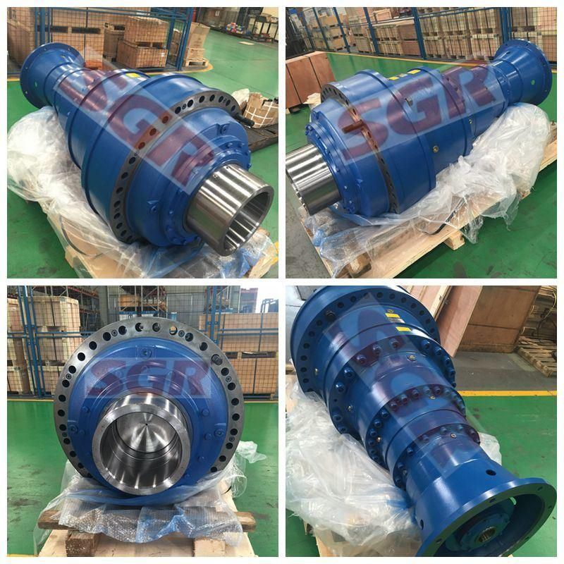 High Torque Sgr in-Line Straight Planetary Gear Speed Reducers Coupled with IEC Flange Can Replace Bonfiglioli Model