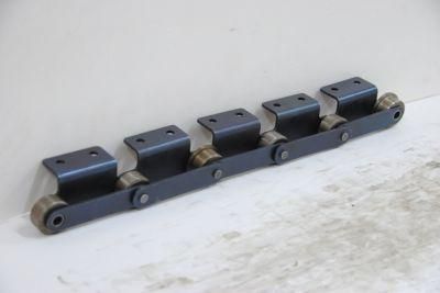 P100 Large Pitch ISO and ANSI Standard Driving Conveyor Chains with Attachments