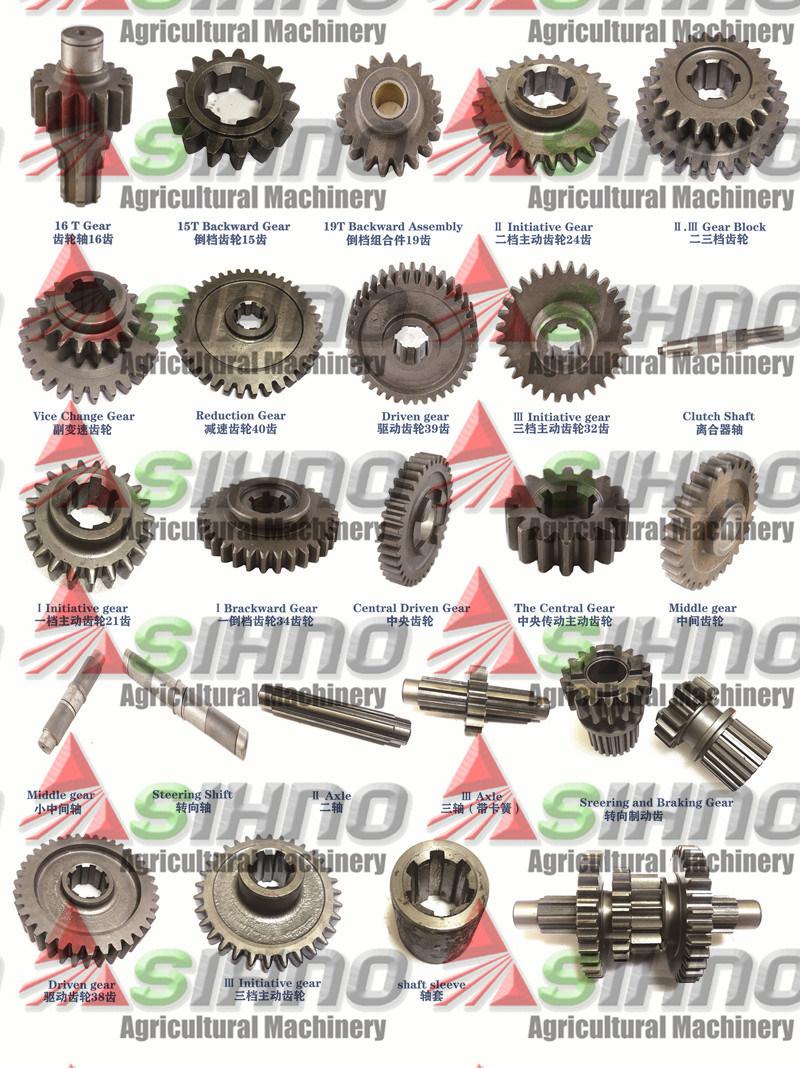 1-5t Backward Gear Gearbox Spare Parts for Rubber Track Transporter