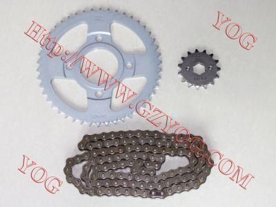Motorcycle Parts, Motorcycle Sprocket Set for Jialing125 Jh125
