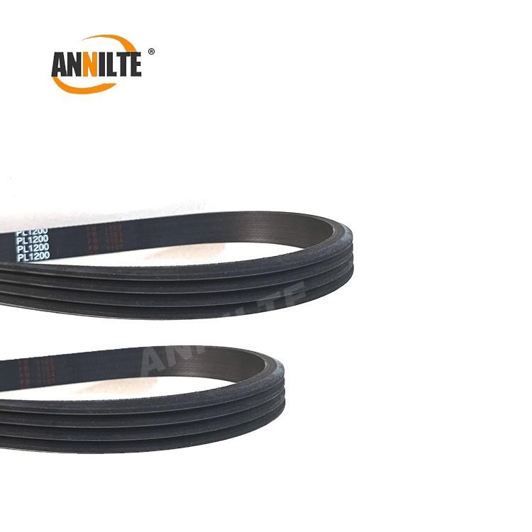 Annilte Low Noise Smooth Surface Automotive Belt Pk Ribbed V Belt for Car