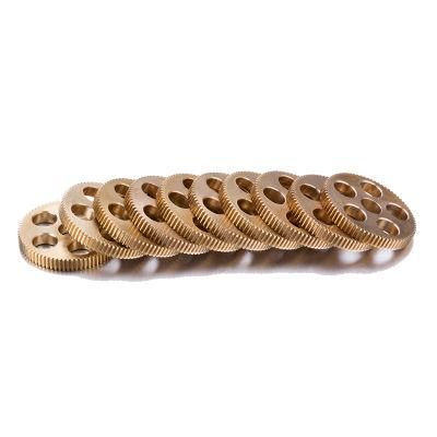 High Quality China Customized Small Module Gears with Brass and Good Feedback