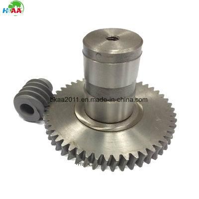High Precision Brass Worm Gear Wheel and Steel Driving Gears