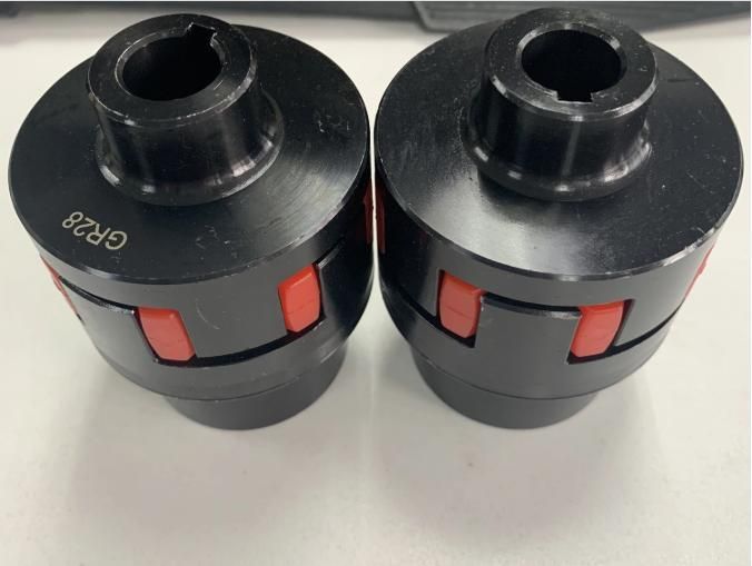 Ge Gr Type Rotex Spider Shaft Coupling Flexible Jaw Coupling with TPE Rubber Element