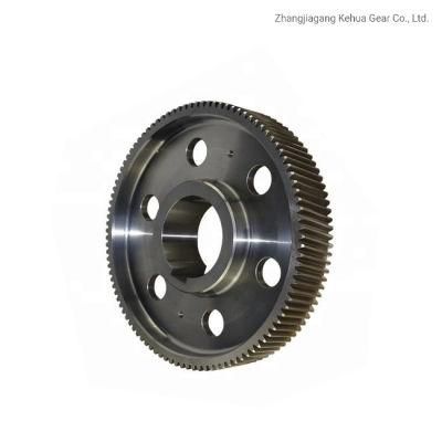 Hot Sale High Precision Circular OEM Hard Helical Rack External Spur Gear