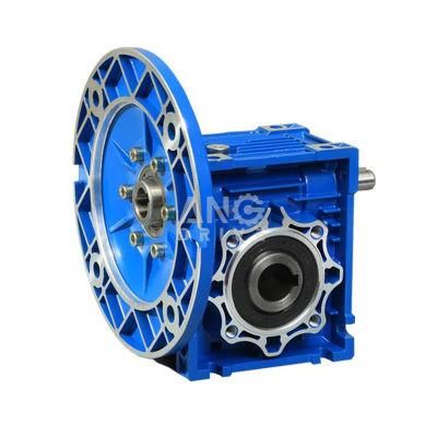 RV Aluminum Material Worm Gearbox with Engine, Reductor with Output Shaft