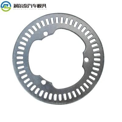 1.5-2.5mm THK Metal Plate Stamping Parts Zinc Plated Gear Ring