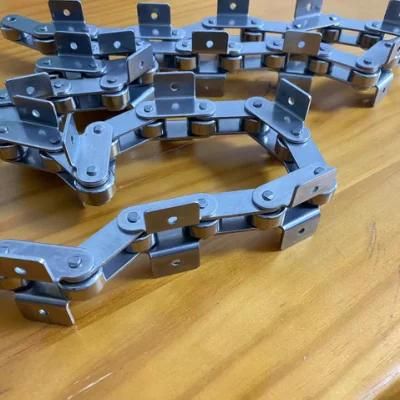 ANSI Standard Double Pitch Conveyor Transmission Parts Roller Chain Ssc2042 with Attachment