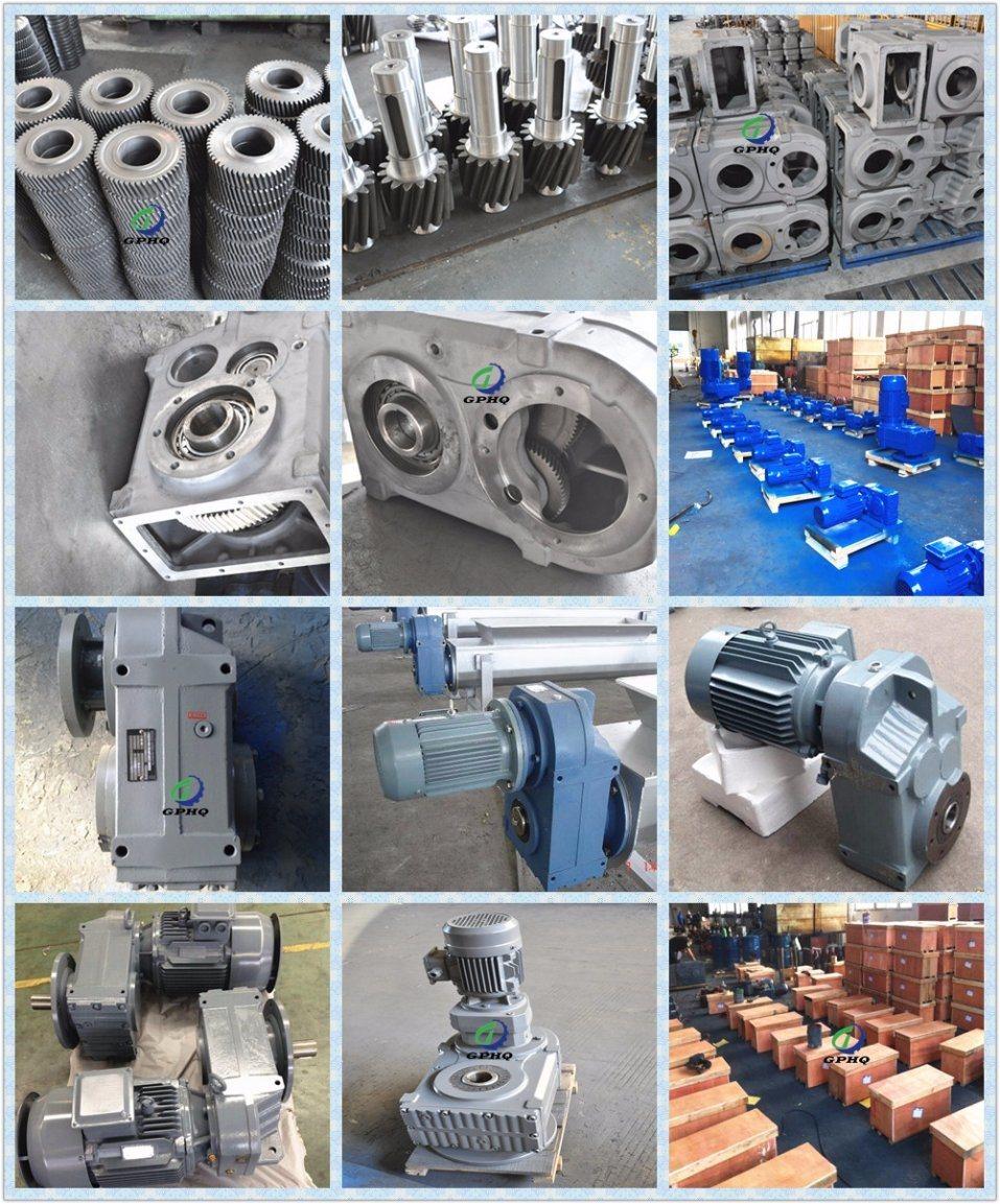 F Parallel Shaft Helical Speed Reduction Gearbox with 0.75kw Motor