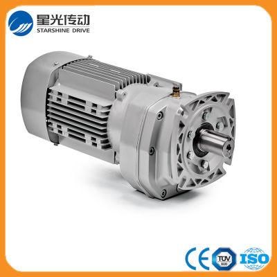 Aluminum Flange Mounted Helical Geared Motor for Kiln Machine