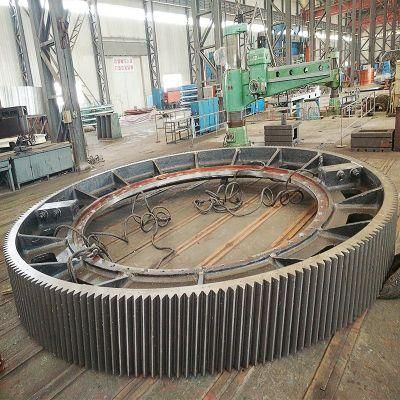 Cast Steel Cement Kiln Spur Girth Gear