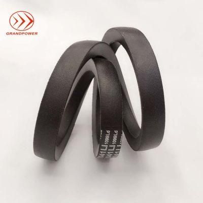 Heat Resistant H Type Single Sided Black Rubber Timing Belt V Belt