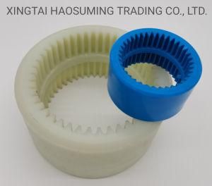 Nylon Sleeve Inner Gear Ring Type Coupling Wear-Resisting Nylon Coupling Sleeve Oil Pump Motor Gear Connector