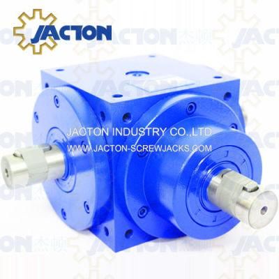 Best 90 Degree Miter Box Assembly Two Shafts, 90degree 1inch Gear Box, Horizontal 1: 1 Gearbox Price