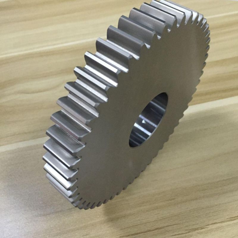 Precision CNC Turning High Quality Steel Spur Gear with Teeth Aligned