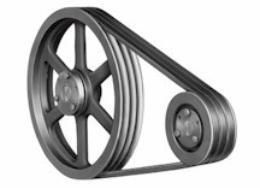 Cast Iron V-Belt Pulley Wheel for Cable Machine Pulley System with Phosphating