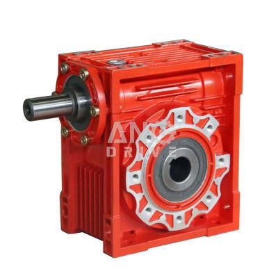 Aluminum Housing Worm Speed Reduction Right Angle Gearbox High Torque