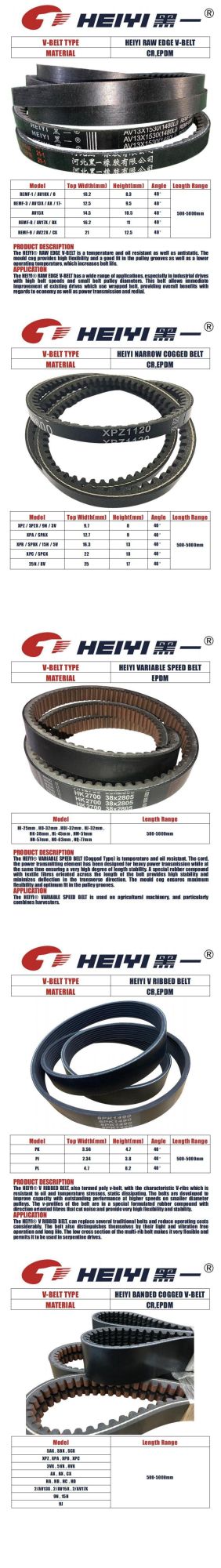 6pk1980 Multi Poly V Ribbed Belts for Fan Belt Pk Belts