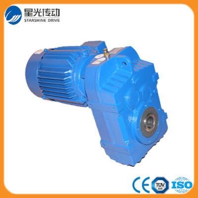 F Series Helical Parallel Helical Geared Motor