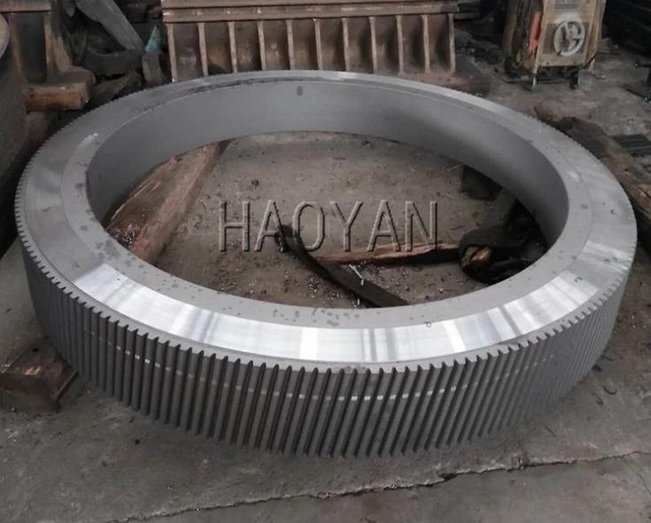China High Quality Special Gear Ring for Cement Mixer