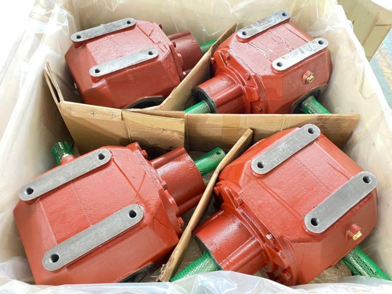 High Housepower Agricultural Gearbox for Agriculture Rotary Cultivator Tiller Gear Box Pto