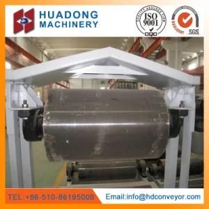 Customized Rubber Coated Steel Pipe Conveyor Pulley for Material Handling