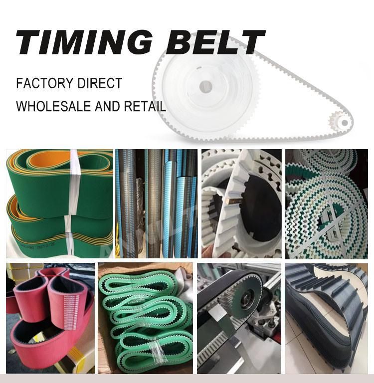 Annilte T Type Industrial Rubber Timing Belt Synchronous Inched