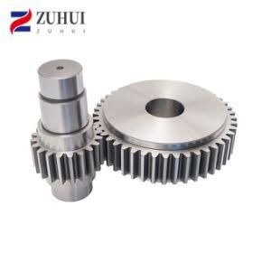 C45 Custom Industrial Steel Gear Wheel Spur Helical Pinion Gear Gear Part