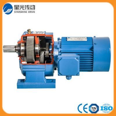Straight Shaft Helical Gearmotor with IEC Motor