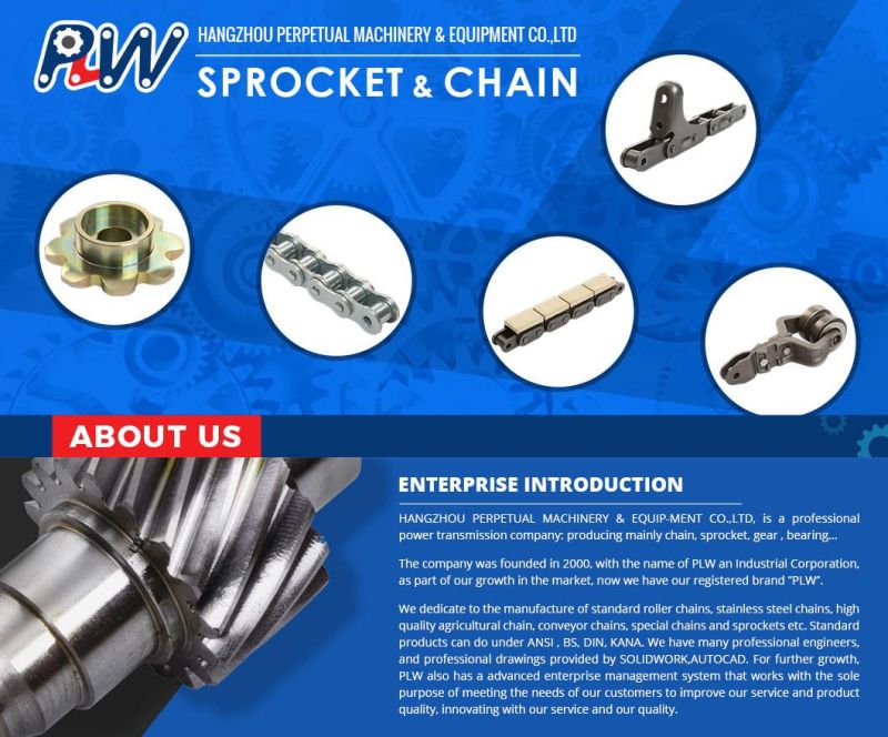 Mechanical Parts Professional Industrial Custom Made Roller Chain Transmission Sprocket for Equipment