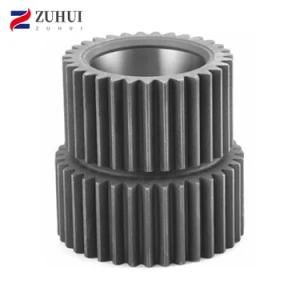 Factory Customized Durable High Precision Steel Spur Double Gear