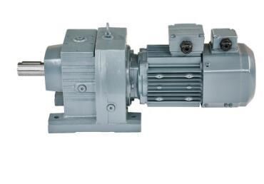 Helical Bevel Gear Motor with 90 Degree Output Shaft