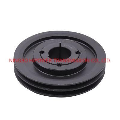 European Standard Cast Iron V Pulley SPA Spb Spc Spz with Taper Bushing