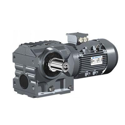 Right Angle Shaft S Series Helical Worm Gear Box with Low Noise
