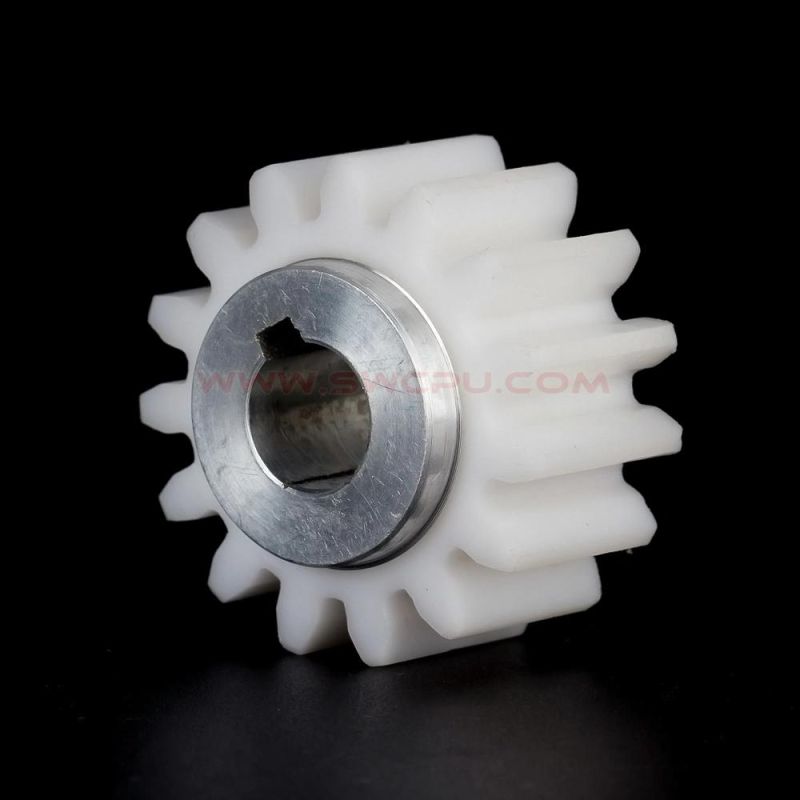 Customized POM Nylon Plastic Compound Spur Gear