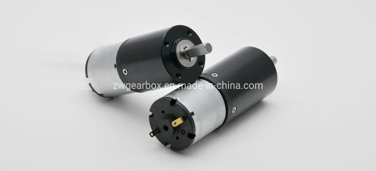 28mm 24V High Torque Low Rpm 28mm Spur Motor Gearbox