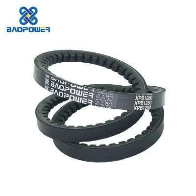 Baopower Wrapped Narrow Wedge Transmission EPDM CR Rubber Notched Raw Edge Drive Toothed Multi Remf Recmf V-Belt Xpz, Xpa, Xpb, Xpc, 3vx, 5vx, 8vx