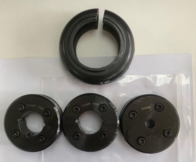 UL Type Pilot Bore Fenaflex Coupling and Taper Bore F90 Fenner Tyre Coupling with Flange
