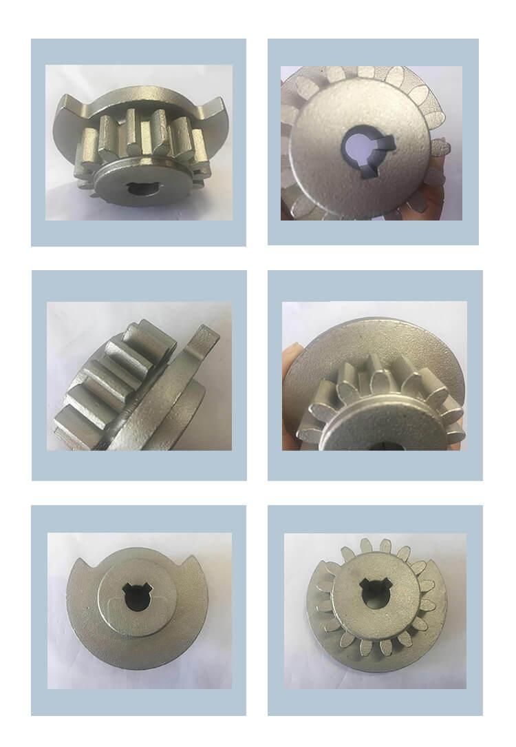 Densen Customized Stainless Steel 304/316 Silica Sol Investment Casting and Machining Spur Gear, Small Spur Gear