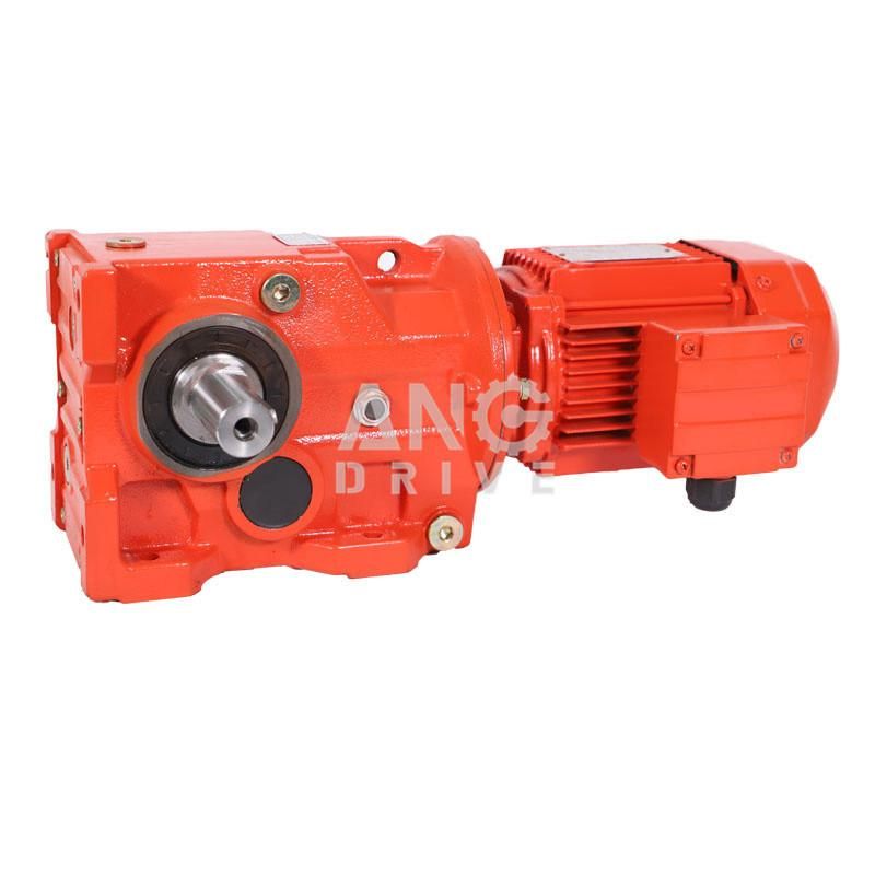 Helical Inline Gearmotor F47 Transmission Gearbox with Power Motor