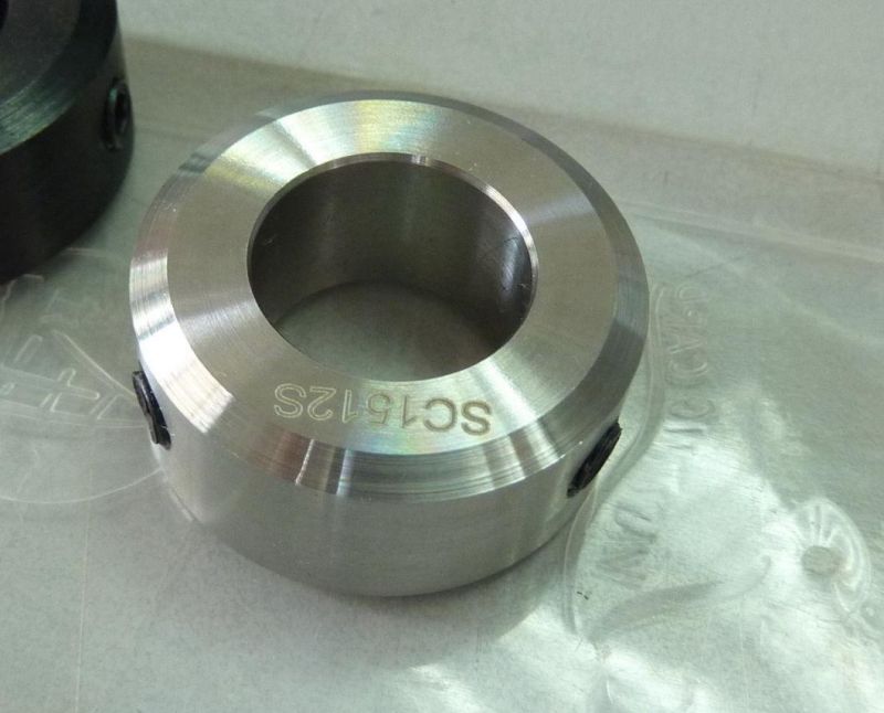 Aluminum Steel Shaft Collar Clamping and Setscrew Rigid Shaft Collar