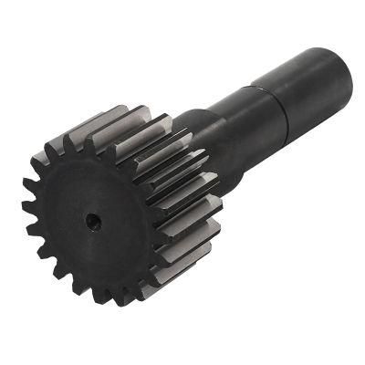 Factory Price High Precision Transmission Parts Gears Forging Gear Shaft with Stainless Steel Metal