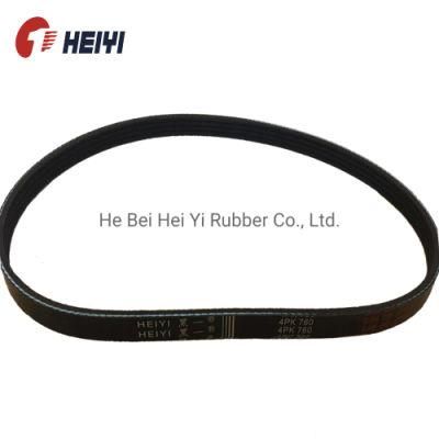 Car Parts Ribbed Rubber V Belt 4pk760