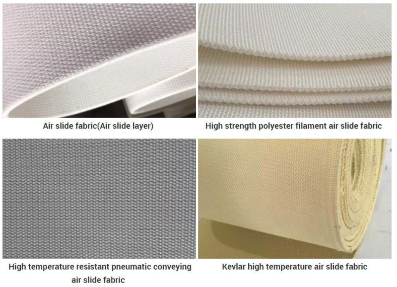 Airslide Fabric Polyester Material Conveyor Belt