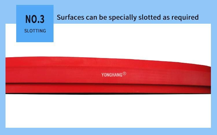 High-Quality Neoprene Screwing Machine Belt with Groove