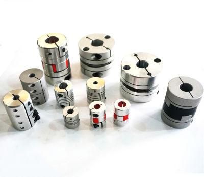 Mighty Plum Rubber Jaw Coupling 4mm to 10mm Aluminum Flexible Coupling for Stepper Motor