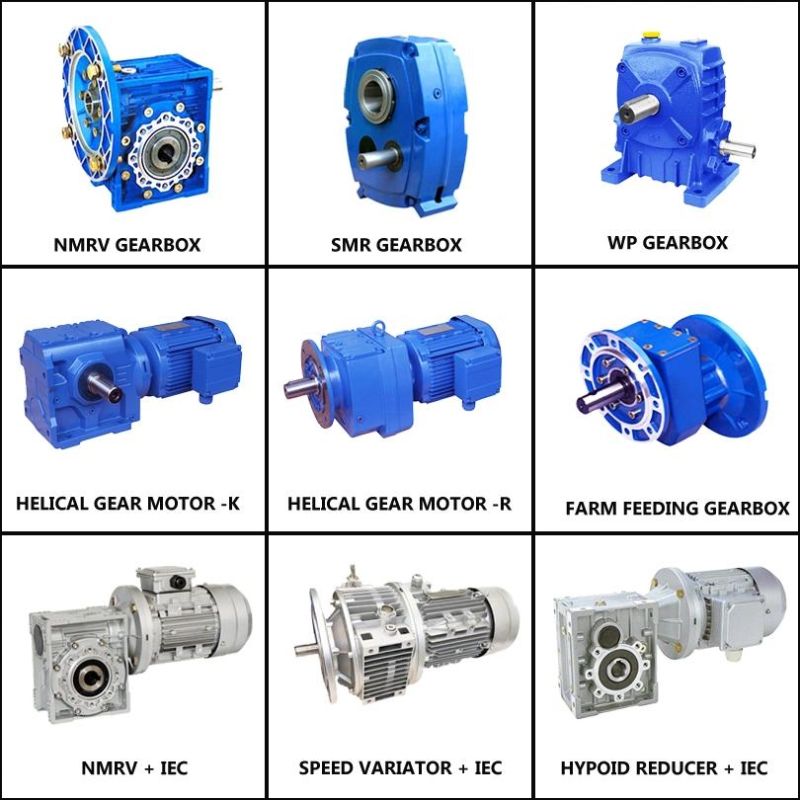 China High Torque Helical Gear Motor Nmrv Wp Speed Reducer Reductor Worm Gearbox
