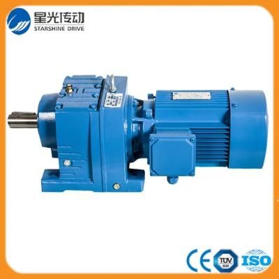 Straight Shaft Helical Gear Reducer Motor