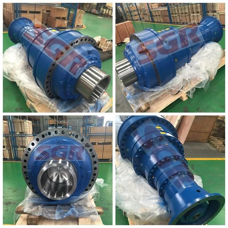 High Torque Sgr in-Line Straight Planetary Gear Box Coupled with IEC Flange Can Replace Bonfiglioli Model