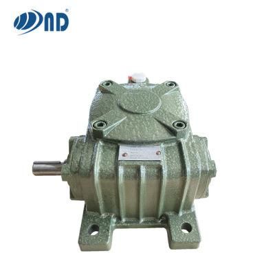 High-Performance Wp Series Worm Gearbox with Single/Double Speed Gear Box Reducer Reduction Cast Iron High Torque Transmission (Wpa/Wps/Wpx/Wpo)